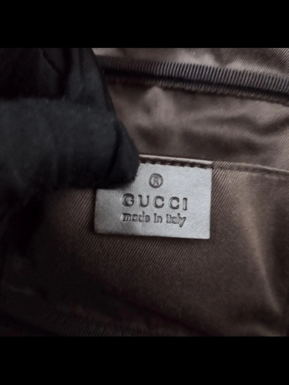 Gucci toiletry pouch